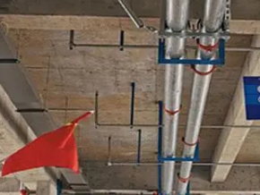老边管廊支架的安装方法